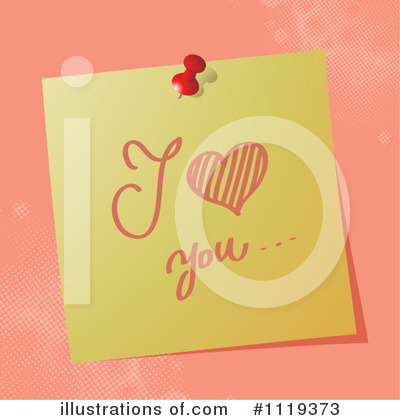 Royalty-Free (RF) Note Clipart Illustration by MilsiArt - Stock Sample #1119373