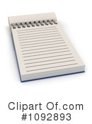 Notebook Clipart #1092893 by BNP Design Studio