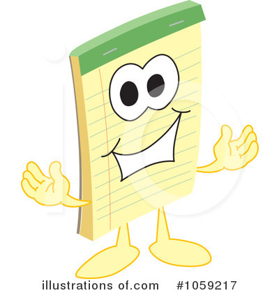 Paper Clipart #1059217 by Toons4Biz