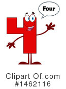 Number 4 Clipart #1462116 by Hit Toon