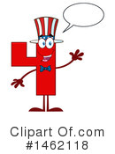 Number 4 Clipart #1462118 by Hit Toon