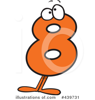 Number Eight Clipart #439731 by toonaday