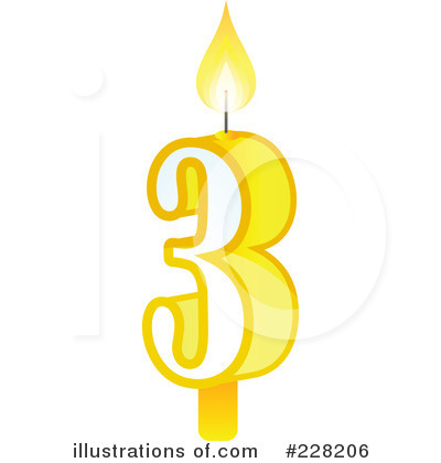 Birthday Candle Clipart #228206 by Tonis Pan