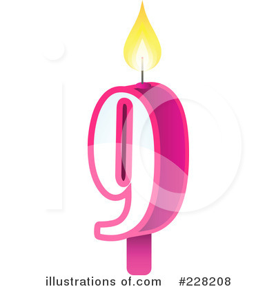 Number Candle Clipart #228208 by Tonis Pan