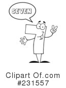 Number Character Clipart #231557 by Hit Toon