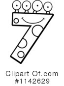 Number Clipart #1142629 by Cory Thoman