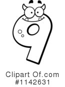 Number Clipart #1142631 by Cory Thoman