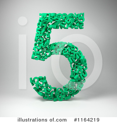 Royalty-Free (RF) Number Clipart Illustration by stockillustrations - Stock Sample #1164219