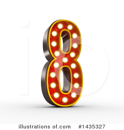 Royalty-Free (RF) Number Clipart Illustration by stockillustrations - Stock Sample #1435327