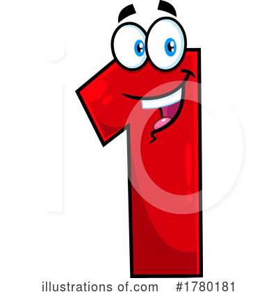 Number Clipart #1780181 by Hit Toon