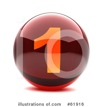 Royalty-Free (RF) Number Clipart Illustration by chrisroll - Stock Sample #61916