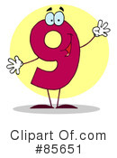Number Clipart #85651 by Hit Toon