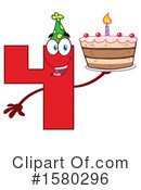 Number Four Clipart #1580296 by Hit Toon