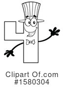 Number Four Clipart #1580304 by Hit Toon