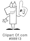 Number One Clipart #98813 by Hit Toon