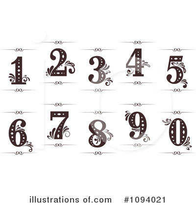 Number One Clipart #1094021 by Vector Tradition SM