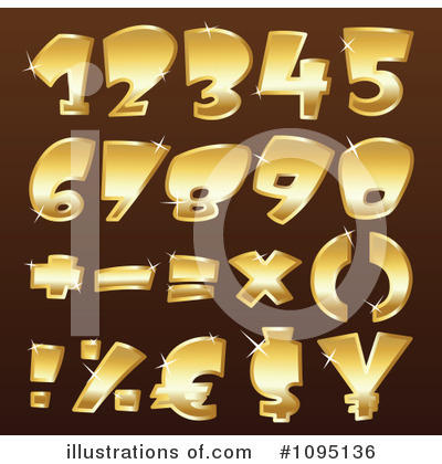 Royalty-Free (RF) Numbers Clipart Illustration by yayayoyo - Stock Sample #1095136