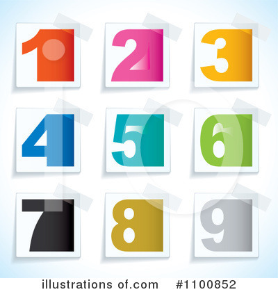 Numbers Clipart #1100852 by michaeltravers