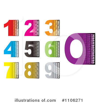 Numbers Clipart #1106271 by michaeltravers