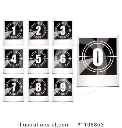Royalty-Free (RF) Numbers Clipart Illustration by michaeltravers - Stock Sample #1108853