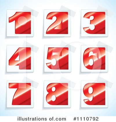 Numbers Clipart #1110792 by michaeltravers