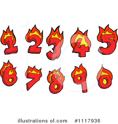 Number 5 Clipart #1117936 by lineartestpilot