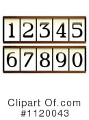 Numbers Clipart #1120043 by michaeltravers