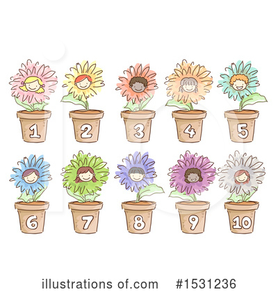 Royalty-Free (RF) Numbers Clipart Illustration by BNP Design Studio - Stock Sample #1531236