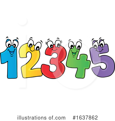 Numbers Clipart #1637862 by visekart