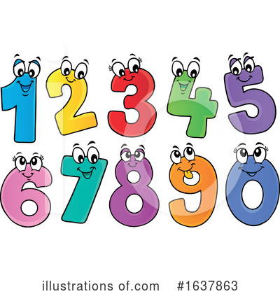 Number Clipart #1637863 by visekart