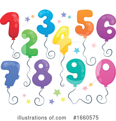 Numbers Clipart #1660575 by visekart