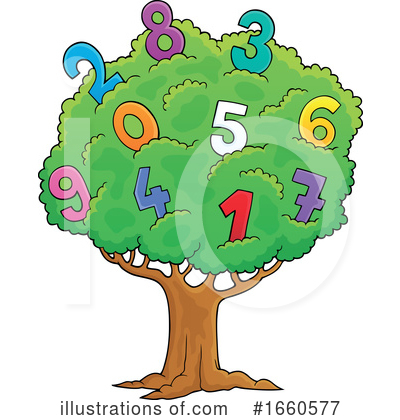 Royalty-Free (RF) Numbers Clipart Illustration by visekart - Stock Sample #1660577