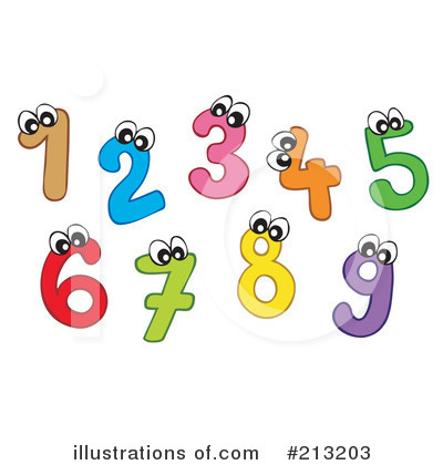 Number Clipart #213203 by visekart
