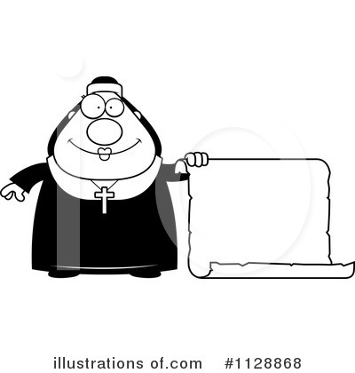 Royalty-Free (RF) Nun Clipart Illustration by Cory Thoman - Stock Sample #1128868