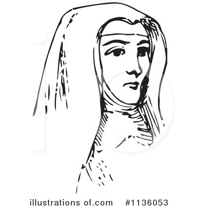 Nuns Clipart #1136053 by Picsburg