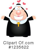 Nun Clipart #1235622 by Cory Thoman