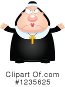 Nun Clipart #1235625 by Cory Thoman