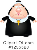 Nun Clipart #1235628 by Cory Thoman