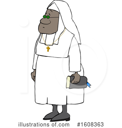 Nuns Clipart #1608363 by djart