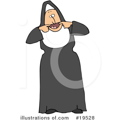 Nuns Clipart #19528 by djart