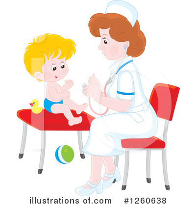 Royalty-Free (RF) Nurse Clipart Illustration by Alex Bannykh - Stock Sample #1260638