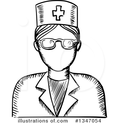 Royalty-Free (RF) Nurse Clipart Illustration by Vector Tradition SM - Stock Sample #1347054