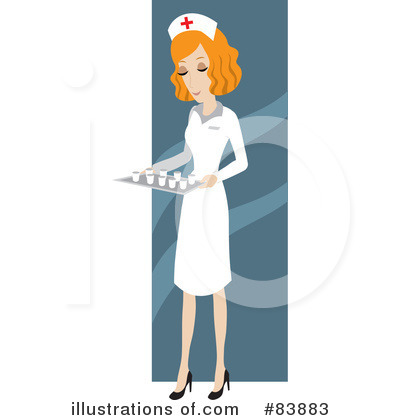 Royalty-Free (RF) Nurse Clipart Illustration by Rosie Piter - Stock Sample #83883