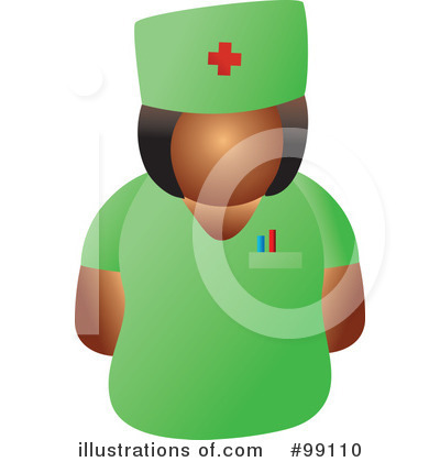 Royalty-Free (RF) Nurse Clipart Illustration by Prawny - Stock Sample #99110