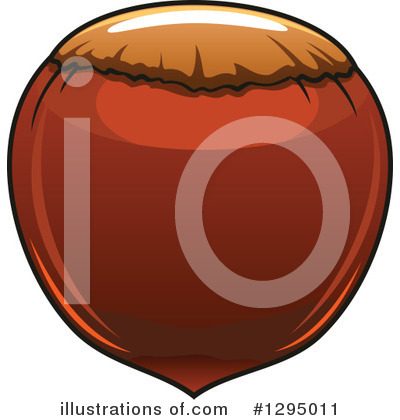 Hazelnut Clipart #1295011 by Vector Tradition SM