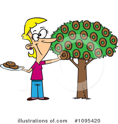 Tree Clipart #1095420 by toonaday