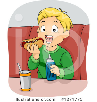 Hot Dogs Clipart #1271775 by BNP Design Studio