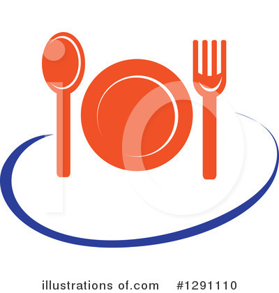 Plate Clipart #1291110 by Vector Tradition SM