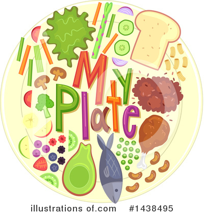 Royalty-Free (RF) Nutrition Clipart Illustration by BNP Design Studio - Stock Sample #1438495