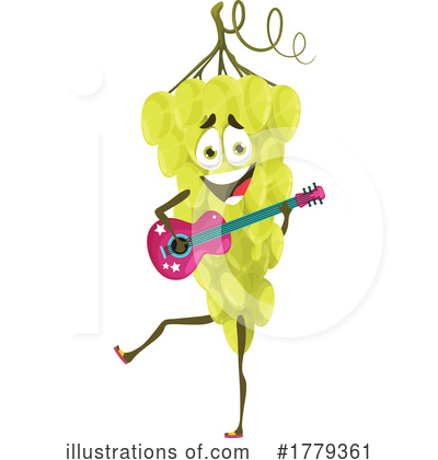 Grapes Clipart #1779361 by Vector Tradition SM